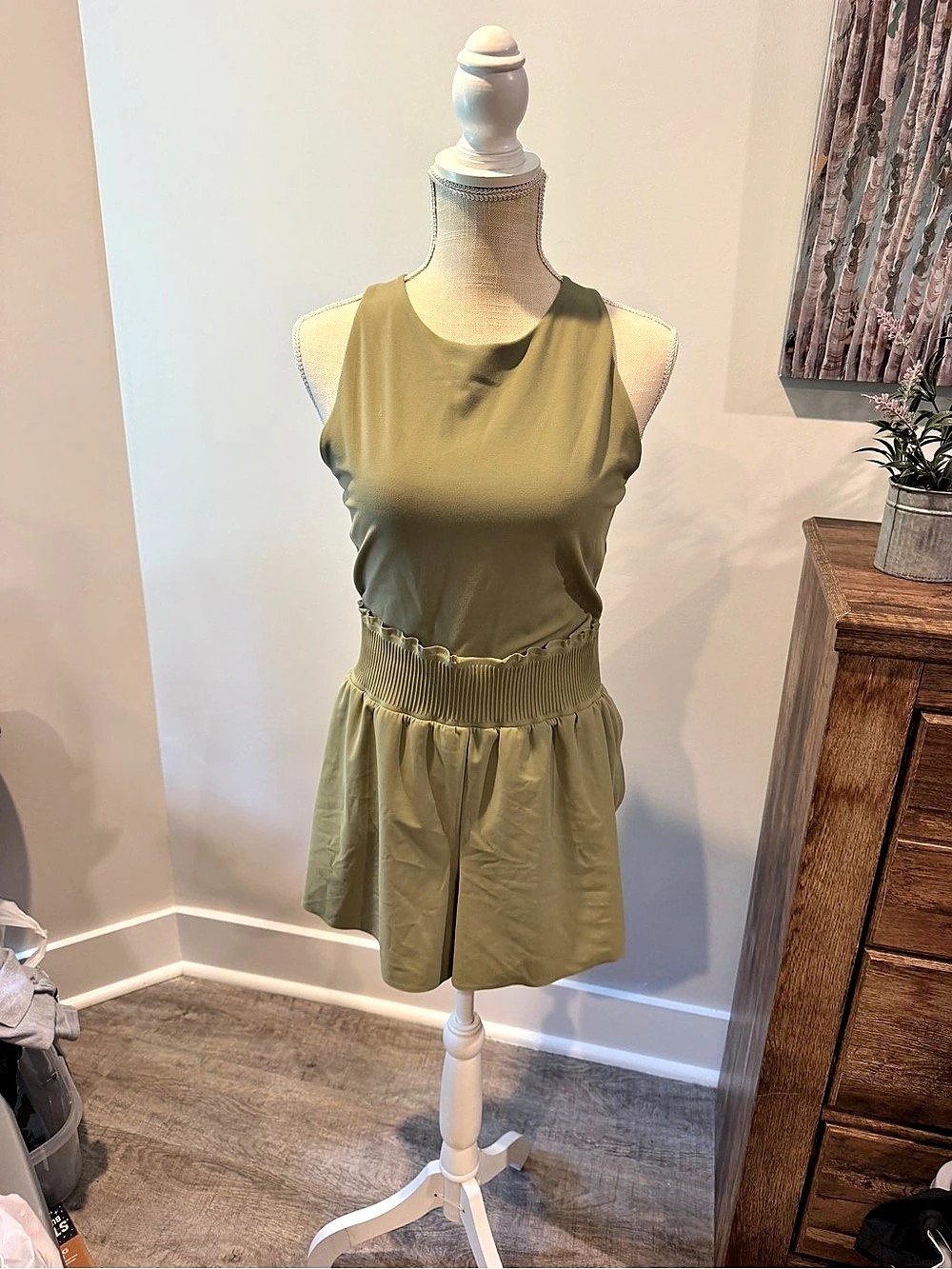 Athleta Women's Green Romper Size Large